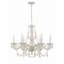 Lustre traditionnel / classique à 6 lumières de style bougie Abagail-20319701-20319698