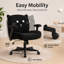 Chaise de bureau Teddy en tissu avec roulettes Teddy-1336749351