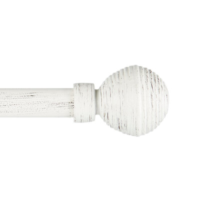 Grijalva Adjustable 1" Single Curtain Rod