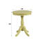 Table d'appoint à finition jaune clair Alger