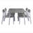 Modem 5 piece dining table set