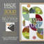 Impression encadrée Dorset Shapes I-Premium - prête à être accrochée - aucun clou requis - aucun clou requis-1485846757-1485846756