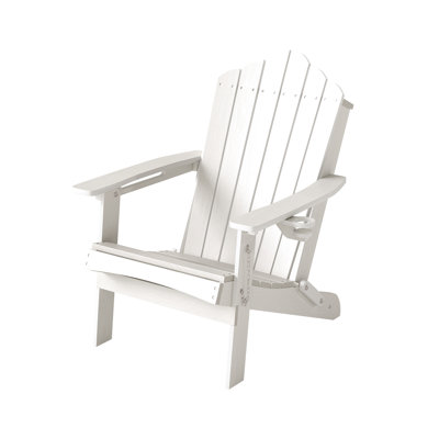 Chaise Adirondack pliante en plastique