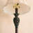 Iron Lace Table Lamp - Golden Ruby