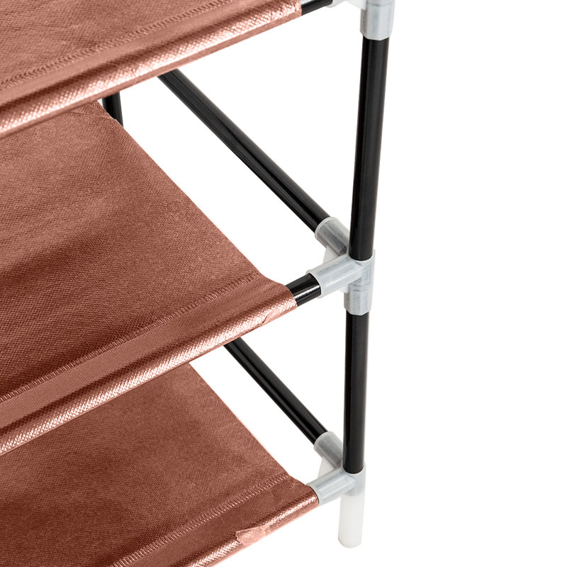 45 Pair Shoe Storage Cabinet, Mocha