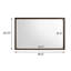Commode miroir brun chaud