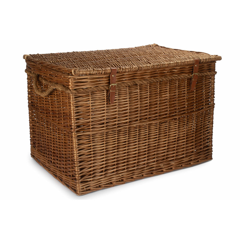 Vicksburg Wicker Storage Hamper Trunk
