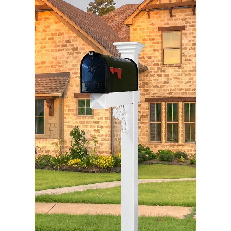 Boîte aux lettres Jefferson avec poteau inclus