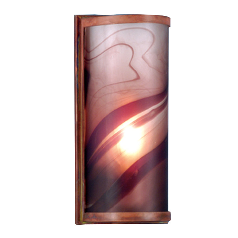 Metro Fusion Flush Mounted Sconce