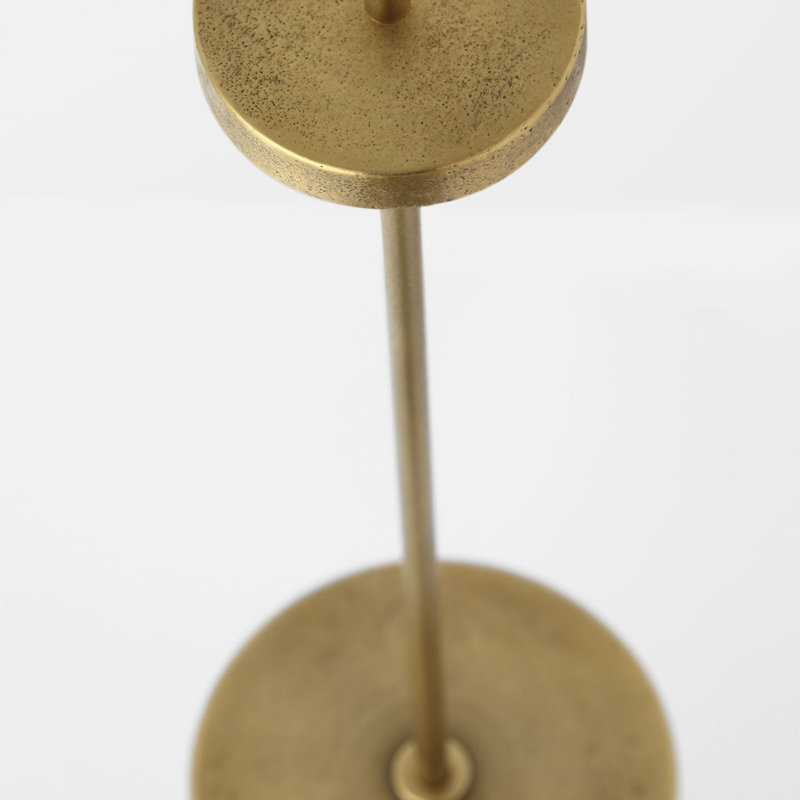 Kelly Wearstler Sene Rechargeable Table Lamp, Gold, 1.6 W, 23" H x 5" W x 5" D