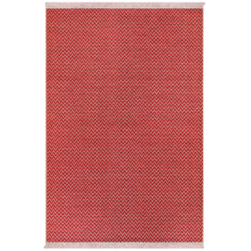 Tapis d'entrée de qualité supérieure, rouge, 31,5 po x 59,1 po | 100% jute et chenille, hauteur de poils de 0,3 po | Semelle antidérapante en jute de coton, 400 000 fils | Facile à nettoyer, facile à nettoyer, élégant et durable pour les vestibules