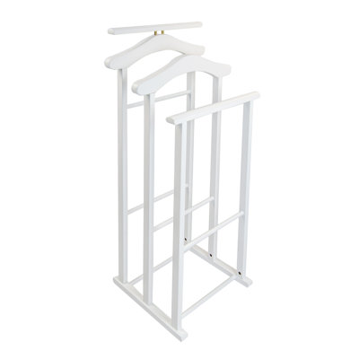 Bragg Solid Wood Freestanding Valet Stand