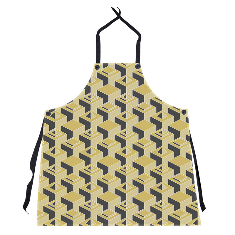 Tablier de gratte-ciels, Jaune / noir