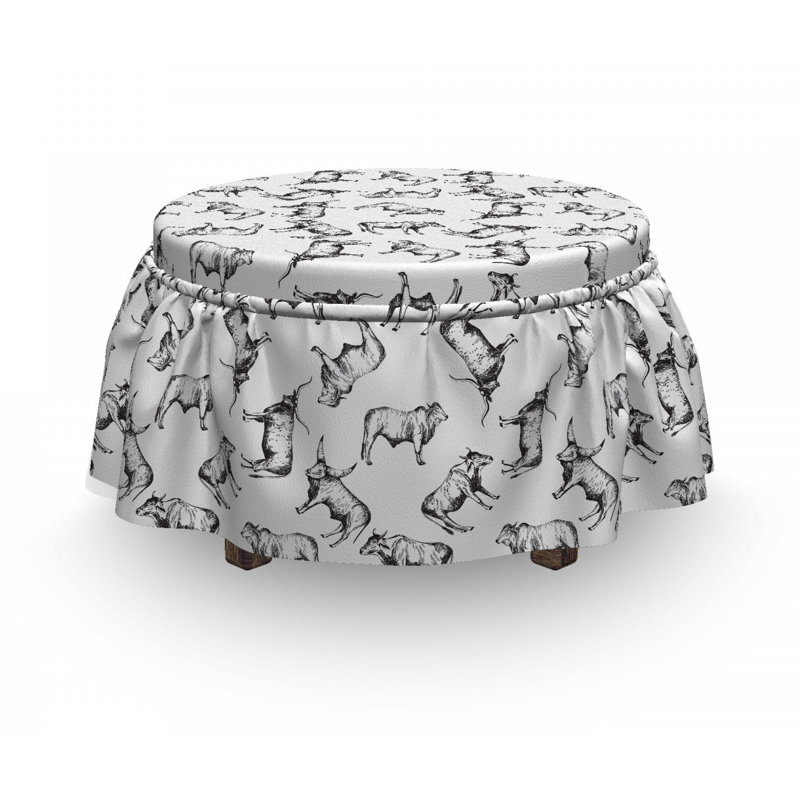 Ottoman Slipcover