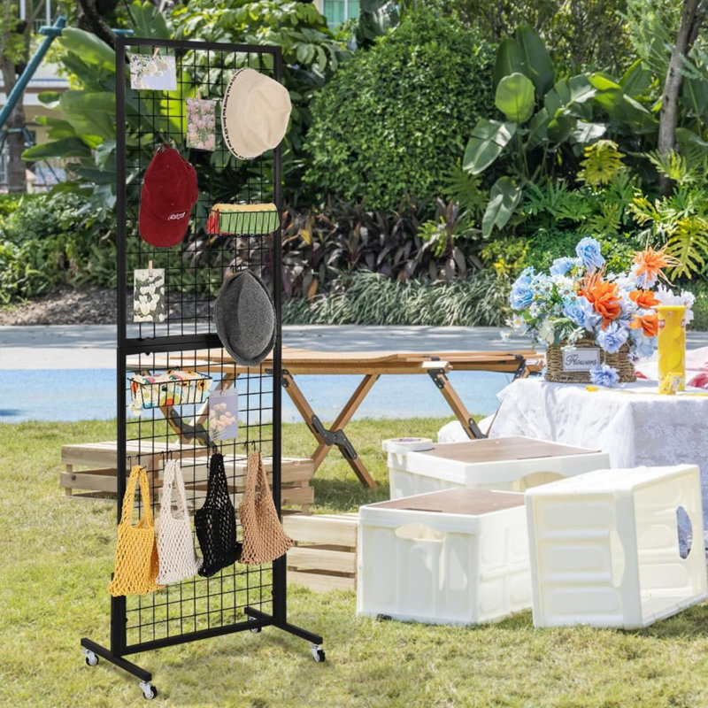 60cm W Metal Add-On Unit with Wheels