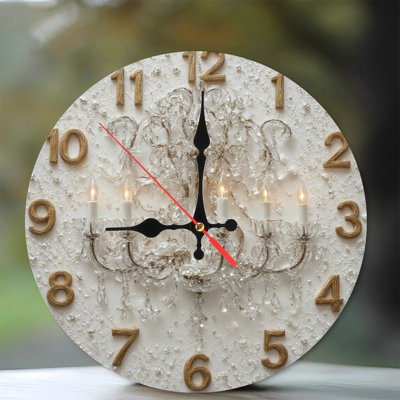 Numbers On Chandelier Clock