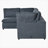 Upholstered Sofa with USB Charge Ports,Wireless Charging and Bluetooth Speaker in Arm