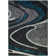 Tapis turquoise / gris foncé Spruill