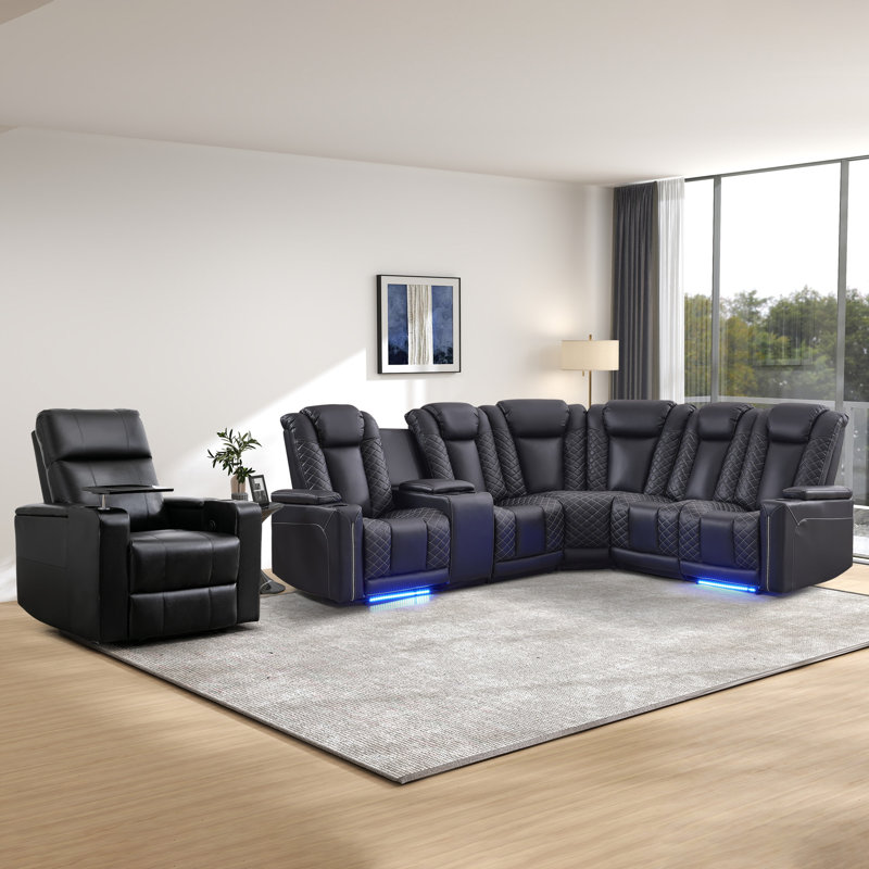 Ensemble de coin inclinable électrique de luxe 2 pièces