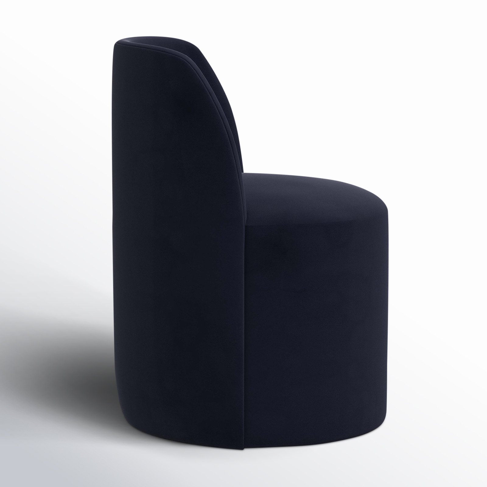 Begonia Dining Chair, Classic Ink Performance Velvet