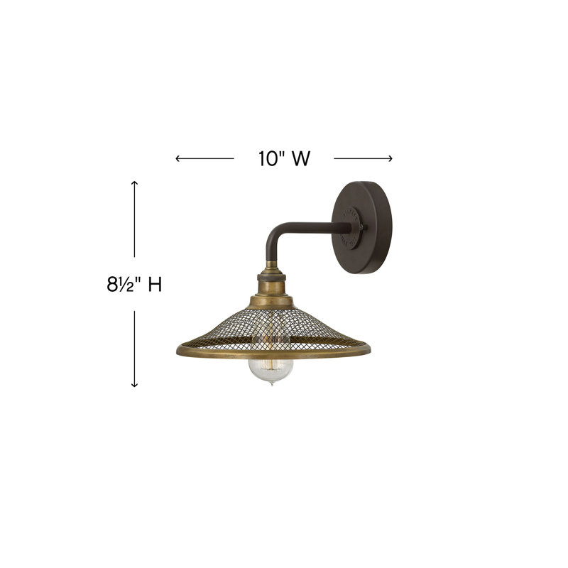  1-Light Armed Sconce
