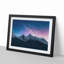 Shooting Star over Moena in Italy in Abstract - Picture Frame Graphic Art Print-55764479-55764480