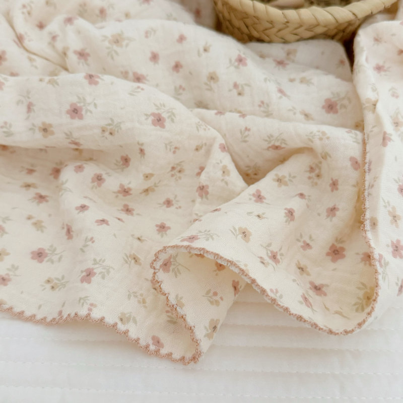 Couverture mignonne pour bébé en coton