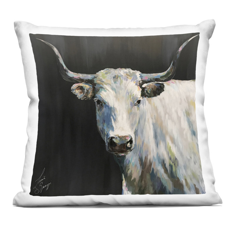 Coussin décoratif Bessie Modern Portrait