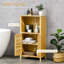 Armoire de plancher en bambou