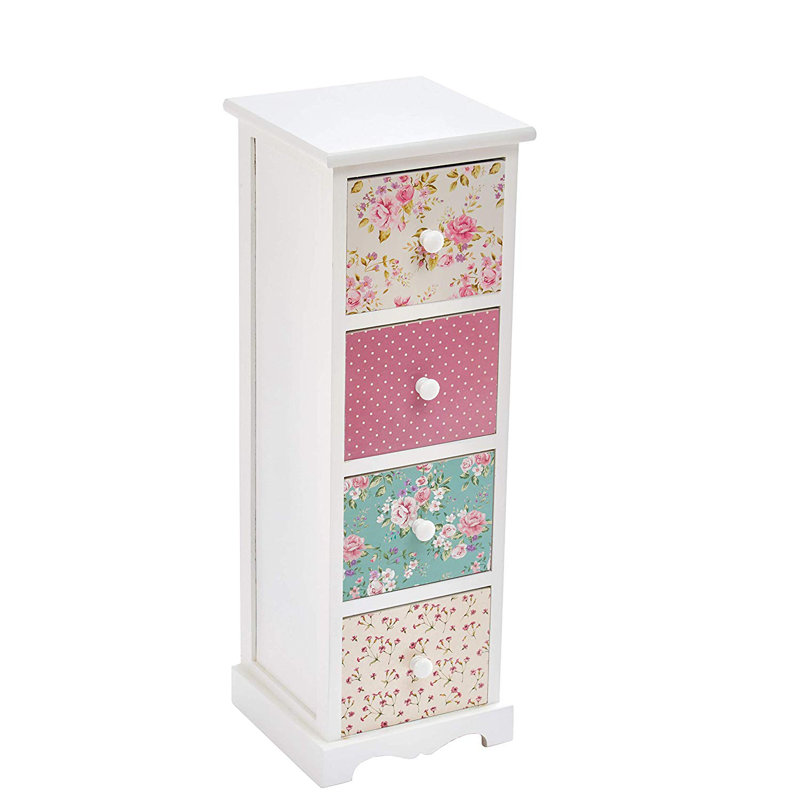 Brassfield 25 cm W Chest of 4 Drawers