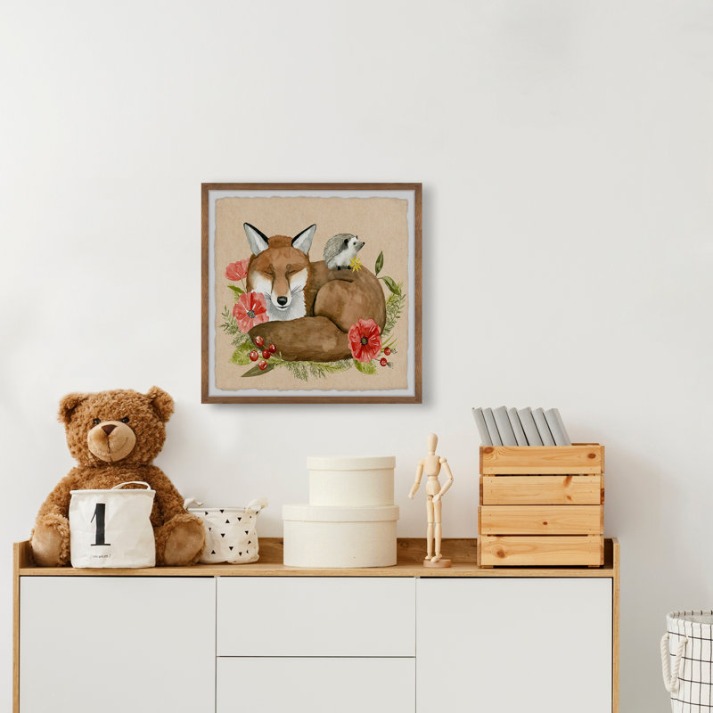Art encadré Pearman «Grateful Heart I», H 12 po x l 12 po x P 1,5 po