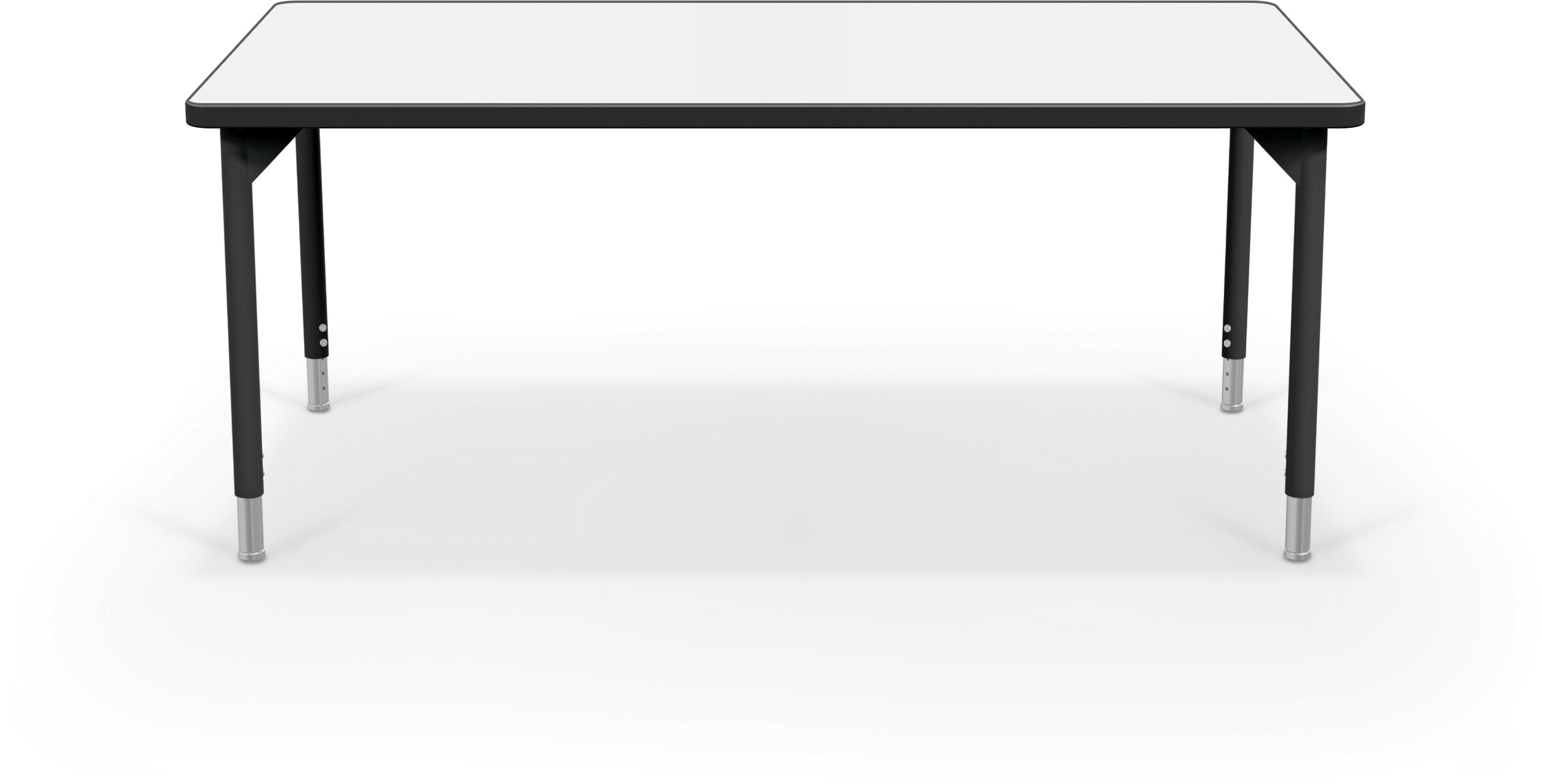 MooreCo Hierarchy Activity Table Porcelain Steel Whiteboard 6030 ...