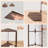 Carrye 64'' LED Dimmable Cornor Floor Lamp with Shelves-1741076529