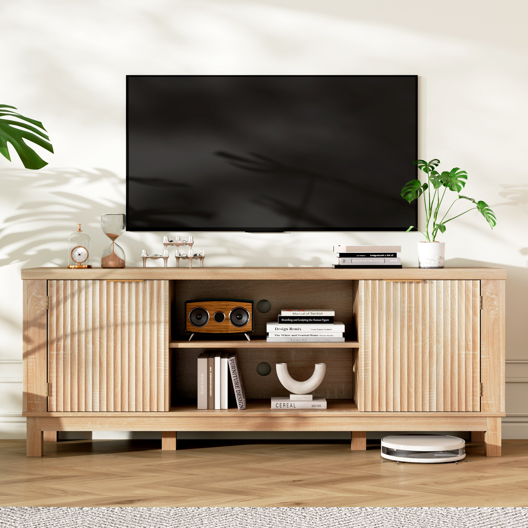 Ophelia & Co. 59" Storage Tv Stand, Wayfair