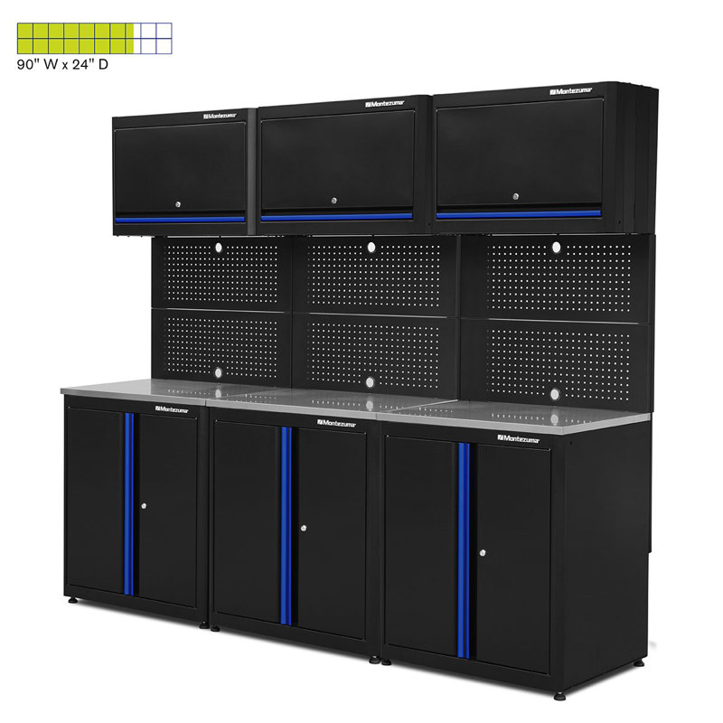 6 Piece Steel Garage Organization