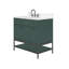 Meuble-lavabo simple 36 po avec plateau en pierre reconstituée Paisley-1494496879
