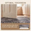 Tapis Bellamy moderne à motif mosaïque mouchetée abstraite gris et noir, lavable à la machine, antidérapant, à poils courts, pour intérieur et extérieur, adapté aux animaux domestiques, idéal pour le salon, la chambre, la salle à manger, l'entrée, le corridor ou le bureau.-2104434974