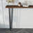 Walnut Solid Wood Rectangular Console Table-73554290