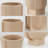 Voss Ceramic Matte Vase Set of 3