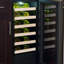 14.88" 24 Bottle Single Zone Built-In Wine Refrigerator with Stainless Steel Frame Glass Door