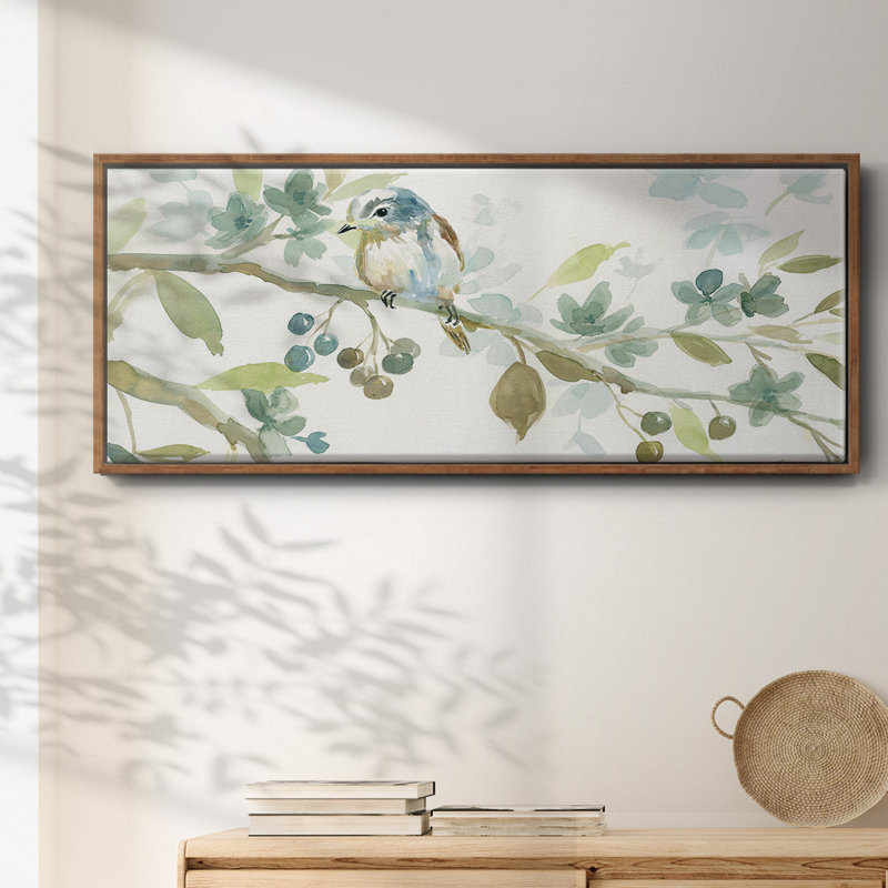 Début du printemps II - toile encadrée, H 20 po x l 50 po