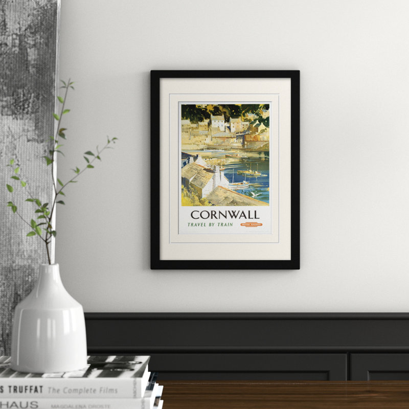 Cornwall 15 Framed Vintage Advertisement - Single Picture Frame Print