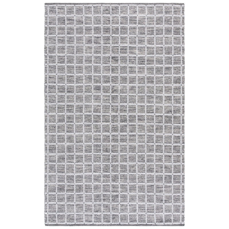 Nabi 977 Area Rug In Black / Ivory, Rectangle 5' x 8'
