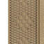 Mur d'intimité de 5,6 pi, écran à 4 panneaux ondulés en fibre, élégance naturelle pour écran de bureau, cloison, esthétique