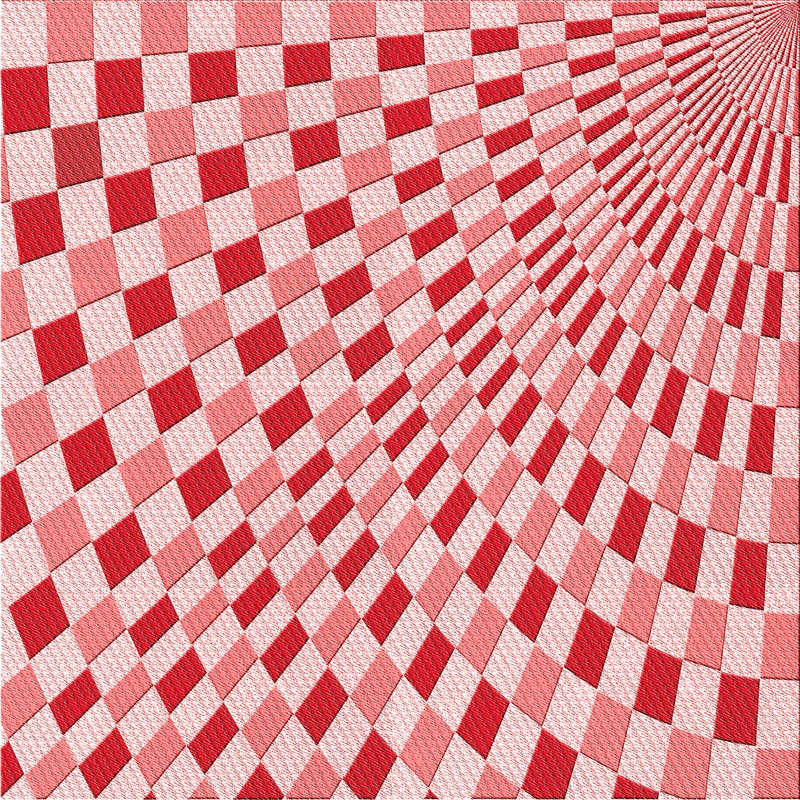 Geometric Indoor Rug, Square 7'