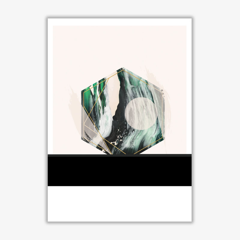 Random Geo Styles 1 - Print, No Frame, 42 cm H x 30 cm W x 1 cm D