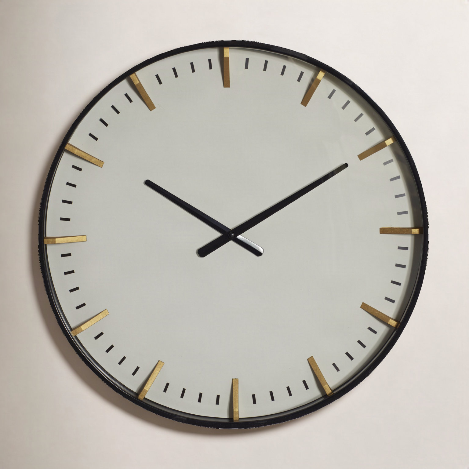Della Wall Clock, Black