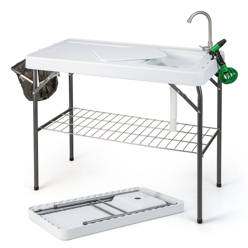 Table de pique-nique en plastique 42,5 po