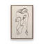 Dessin au trait, surréalisme nu par Garima Dhawan, reproduction d'art-918963240-918963238-918963235