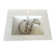 The Renovators Supply Inc. 18.31'' Gloss Vitreous China Square Bathroom Sink with Faucet and Overflow